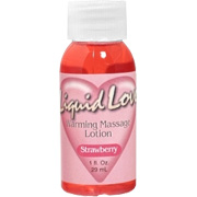 Liquid Love Strawberry  Warming Massage Oil - 1 oz