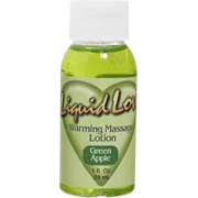 Liquid Love Green Apple Warming Massage Oil - 1 oz