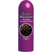 Sinful Sensations Blackberry Bliss Warming Massage Lotion - 6.8 oz