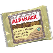 Alpsnack Coconut, Mango & Pineapple Certified Organic Energy BarDairy, Gluten & Wheat Free - 1.5 oz