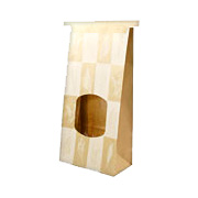 Frontier Goodies To Give Bags Goody Bag with clear window and reclosable top 9 1/2'' x 4 3/4'' - 4 ct