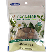 Frontier Nutmeg Whole Certified Organic - 1.16 oz