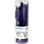 Preserve Tableware Midnight Blue Cutlery - 24 ct