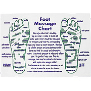 Joy of Health Foot Reflexology Cards - 6 ct
