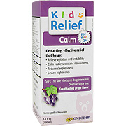 Homeolab Kids 0-9 Remedies Calm, Grape Flavored Syrups  - 3.4 fl oz
