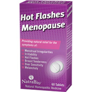 Natra Bio Homeopathics Hot Flashes Menopause - 60 tabs