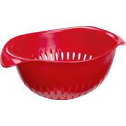 Preserve Kitchen Supplies Red Tomato Colanders Small - 1.5 quart