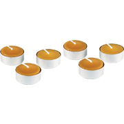 Honey Candles Pure Beeswax Candles Tea Lights - 6 ct
