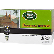 Green Mountain Coffee Roasters Gourmet Single Cup Coffee Fair Trade Oganic Sumatran Reserve - 12 K-Cups