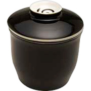 The Tea Spot Steepin' Cups Black Porcelain Cup, Infuser & Saucer - 8 fl oz