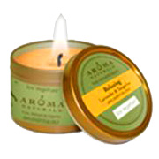 Aroma Naturals Aromatherapy to Go Relaxing Tangerine - Small Tin Candle 2 1/2 inches x 1 3/4 inches, 1 pc