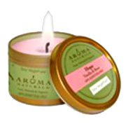 Aroma Naturals To Go Tin Hope Pale Pink - Small Tin Candle 2 1/2 inches x 1 3/4 inches, 1 pc