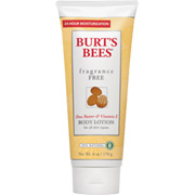 Burt's Bees Healthy Skin Fragrance Free Shea Butter & Vitamin E Body Lotion - 6 oz