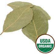 Frontier Bay Leaf Whole, Certified Organic - 25 lb