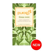 Pukka Herbs Organic Herbal Teas Three Mint Three - 20 ct