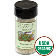 Starwest Botanicals Organic Oregano Leaf Jar - 0.78 oz