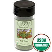 Starwest Botanicals Organic Dill Weed Jar - 0.86 oz