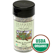 Starwest Botanicals Organic Herbs De Provence Jar - 0.74 oz