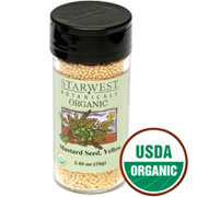 Starwest Botanicals Organic Yellow Mustard Seed Jar - 2.68 oz