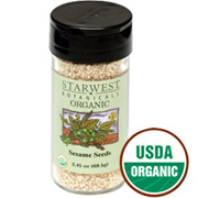 Starwest Botanicals Organic Sesame Seed Whole Jar - 2.45 oz