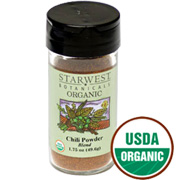 Starwest Botanicals Organic Chili Powder Jar - 2.29 oz