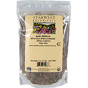 Starwest Botanicals Gotu Kola Herb Cut & Sifted Organic -4 Oz