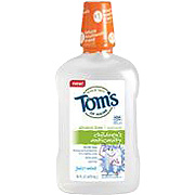 Tom's of Maine Mouth Rinse Anticavity Fluoride Mint - Alchohol Free, 16 oz