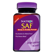 Natrol SAF - Stress & Anxiety Formula, 90 caps