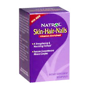 Natrol Skin Hair Nails - 60 caps