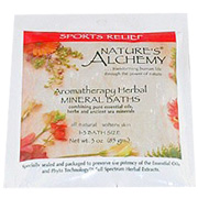 Nature's Alchemy Aromatherapy Bath Sports Relief - 3 oz