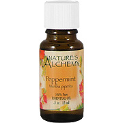 Nature's Alchemy Peppermint Pure Essential Oil - 0.5 oz