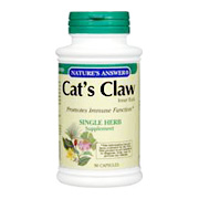 Nature's Answer Cat's Claw Inner Bark - Promotes Immune Function, 90 caps