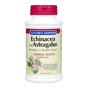 Nature's Answer Echinacea With Astragalus - 90 caps