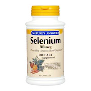 Nature's Answer Selenium 100 mcg - 90 caps