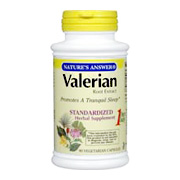 Nature's Answer Valerian Root Standardized - Promotes A Tranquil Sleep, 90 vegicaps