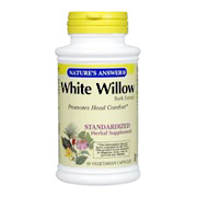 Nature's Answer White Willow Bark Standardized - 60 vegicaps