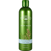 Nature's Gate Organic Lemongrass Clary Sage Shower & Bath Gel - 12 oz