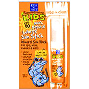Kiss My Face Kids SPF 30 Sun Stick White - For Nose Cheeks & Ears,0.5 oz
