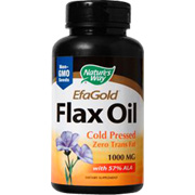 Nature's Way Flax Oil - Great for Everyday Health, 100 softgels