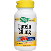 Nature's Way Lutein - Protects the Retina from Free Radicals, 60 softgels