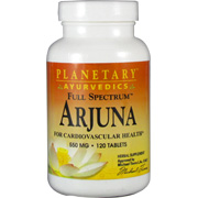 Planetary Herbals Arjuna 550mg tab Full Spectrum - 120 tab