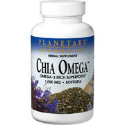Planetary Herbals Chia Omega Oil 1000mg - 120 softgels