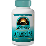 Source Naturals Wellness Vitamin D-3 2000 IU - 100 softgels