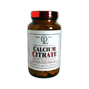 Olympian Labs Calcium Citrate 1g - 260 tabs