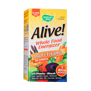 Nature's Way Alive Multi No Iron - Easily Absorbed into the Blood Stream, 180 tabs