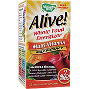 Nature's Way Alive Multi With Iron - Whole Food Energizer, 30 tabs