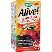 Nature's Way Alive Multi With Iron - Whole Food Energizer, 60 tabs