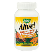 Nature's Way Alive Multi With Iron - Whole Food Energizer, 180 tabs