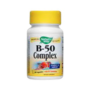 Nature's Way B 50 Complex - Essential To the Conversion of Cellular Energy, 60 caps