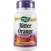 Nature's Way Bitter Orange Standardized Extract - Provides Thermogenic Action, 60 tabs